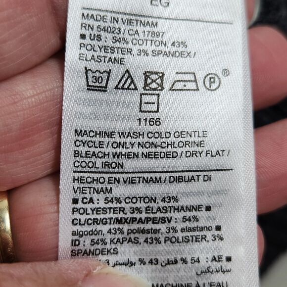 Old Navy Mens Fair Isle Crewneck Sweater Size XL Cream Black Gray Bear Cozy - Picture 8 of 12